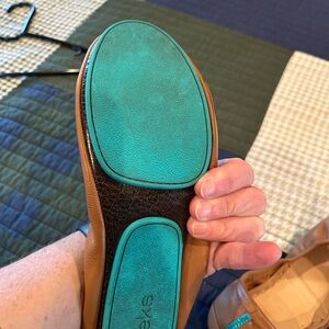 Tieks Ballet Flats size 9 chestnut